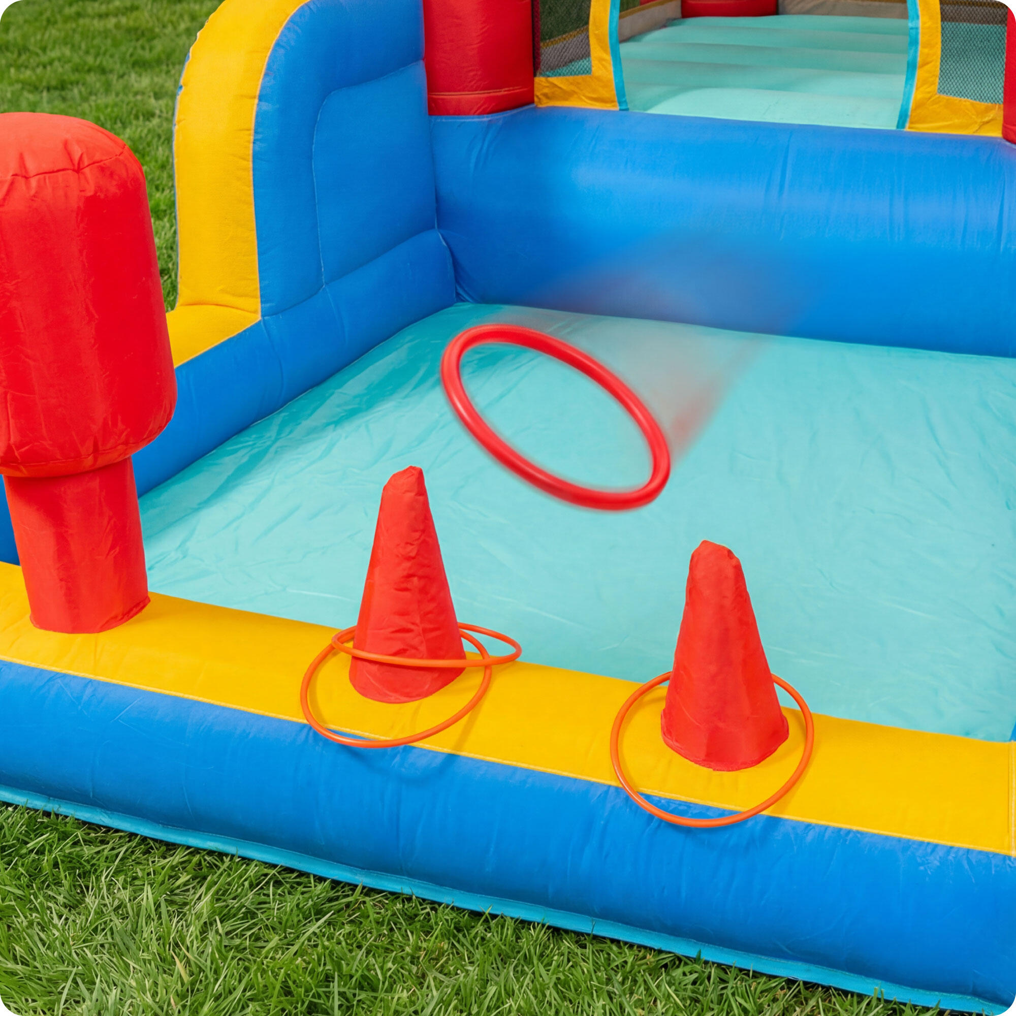 Aufblasbarer Gartenspielplatz KiNDi DPZ011 4/7