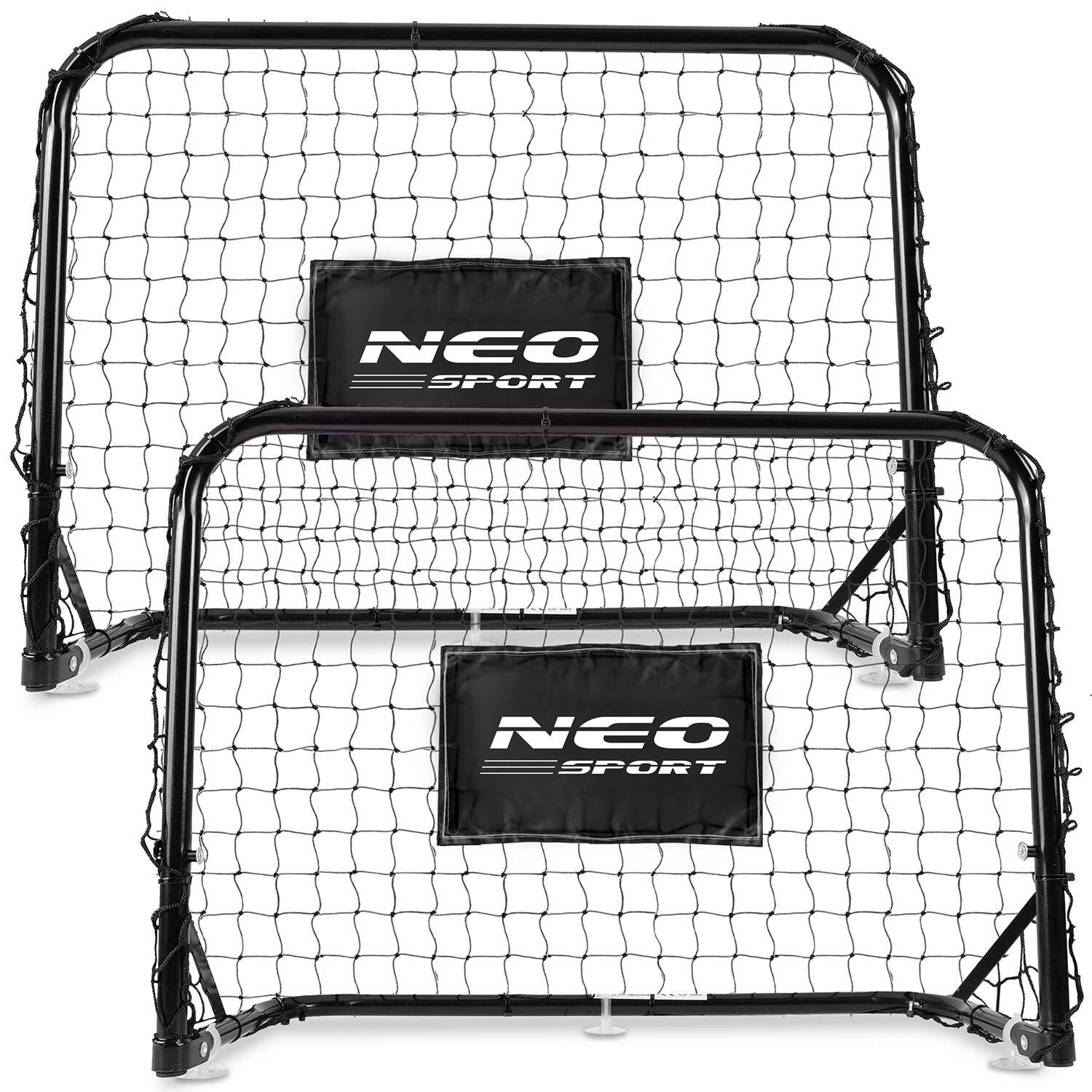 Zestaw bramka piłkarska 2 szt. Neo-sport NS-486 + pompka + piłka dla dzieci 2/7