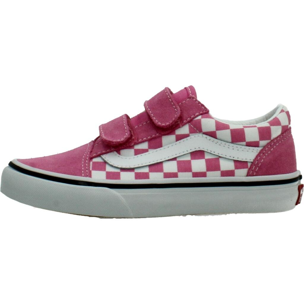 Buty VANS OLD SKOOL V CHECKERBOA Rose 2/5