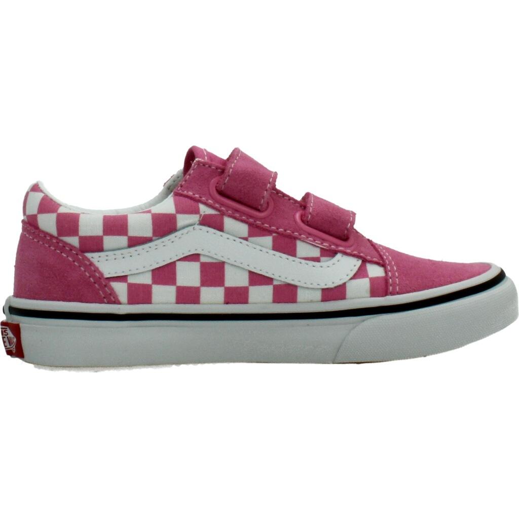 Buty VANS OLD SKOOL V CHECKERBOA Rose 4/5