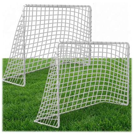 Bramka piłkarska 2 szt. Neo-sport NS-485 zestaw dla dzieci 183 x 122 cm metalowa