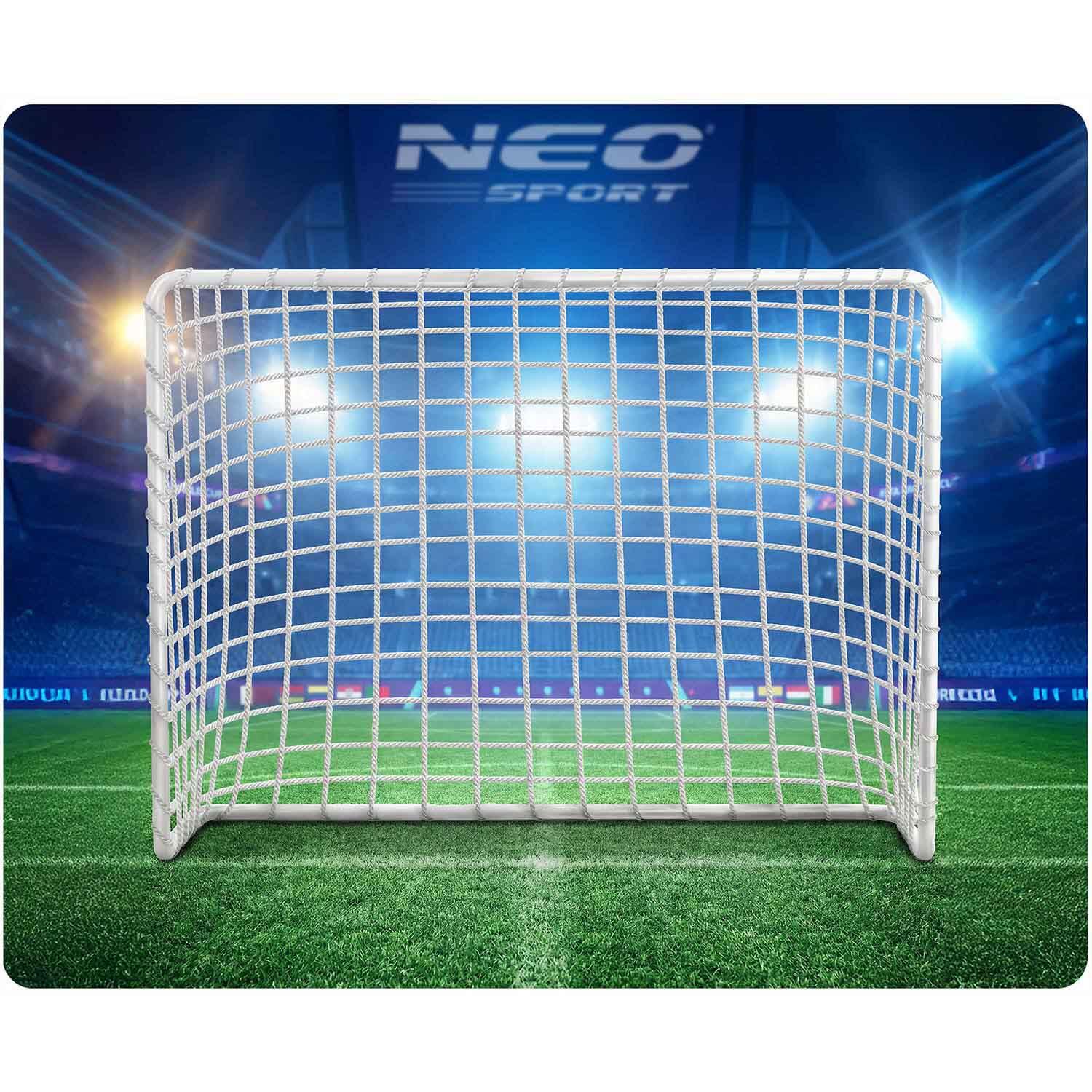 Bramka piłkarska 2 szt. Neo-sport NS-485 zestaw dla dzieci 183 x 122 cm metalowa 4/7