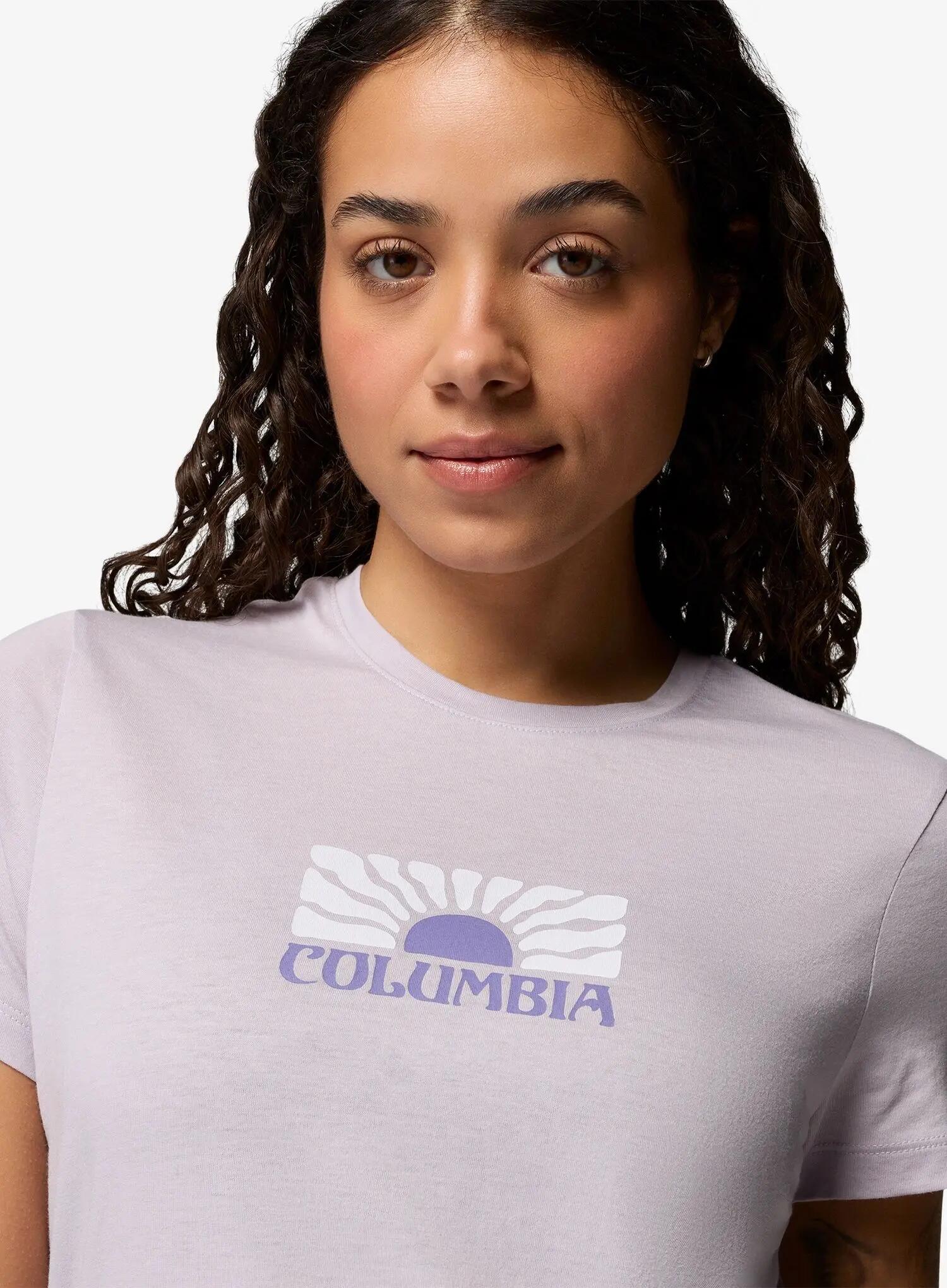Koszulka bawełniana damska Columbia Ruby Springs Graphic Fitted S/S 5/5