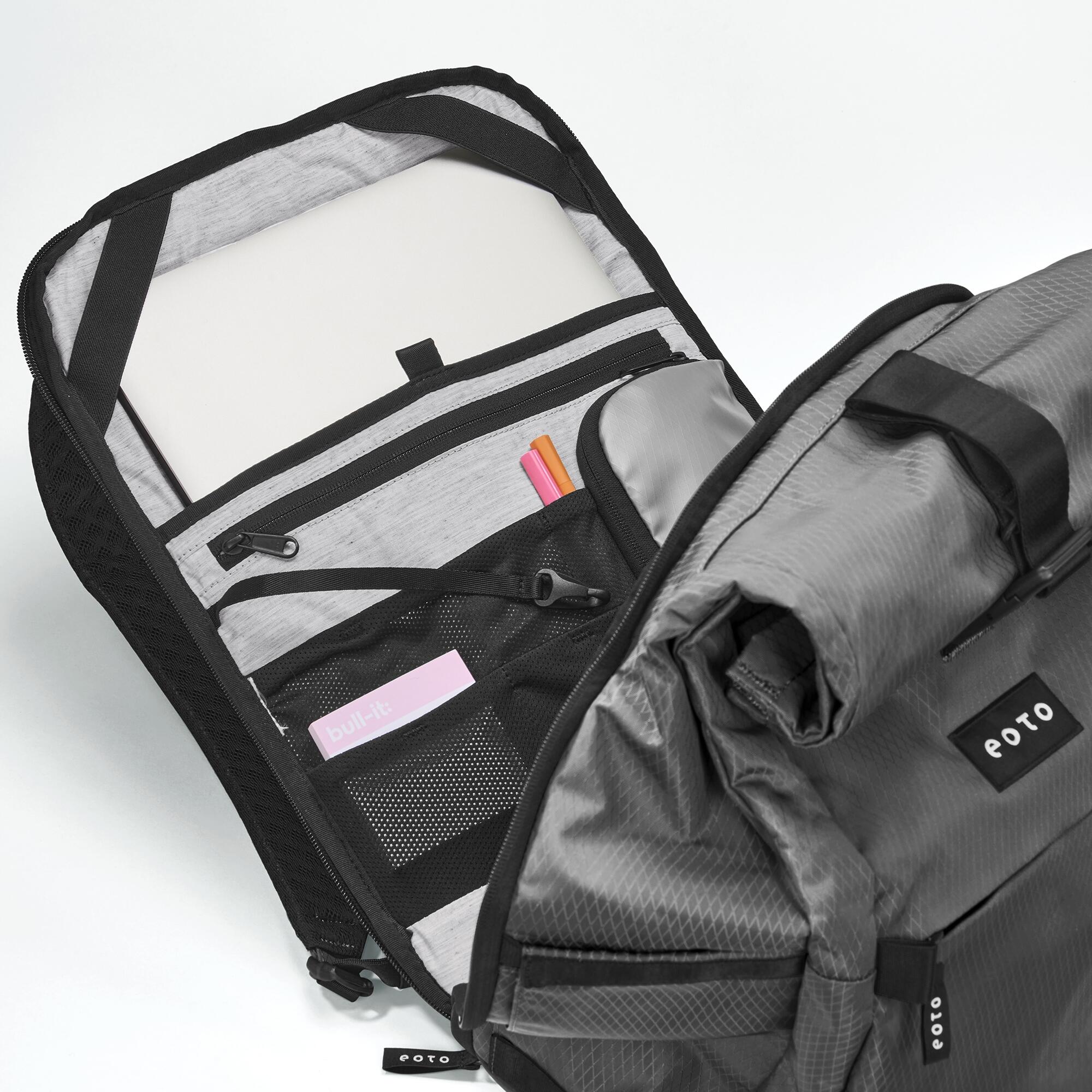 EOTO Rucksack ROLLY32, Roll Top, ergonomisch, nachhaltig, 32 L 7/9