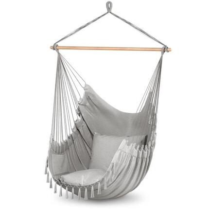 Krzesło brazylijskie MOUNTAIN GOAT BAHIO fotel wiszący z poduszkami