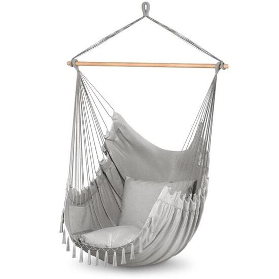 Krzesło brazylijskie MOUNTAIN GOAT BAHIO fotel wiszący z poduszkami