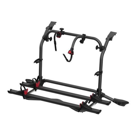 Porte-vélos Fiamma Carry-Bike VW T5 Pro Deep Black hayon, 4 vélos.