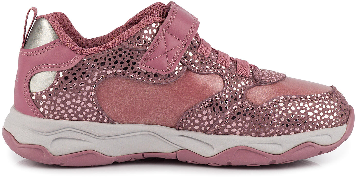 Buty dziecięce sportowe sneakersy dla dziewczynki na rzep respira GEOX CALCO 4/7