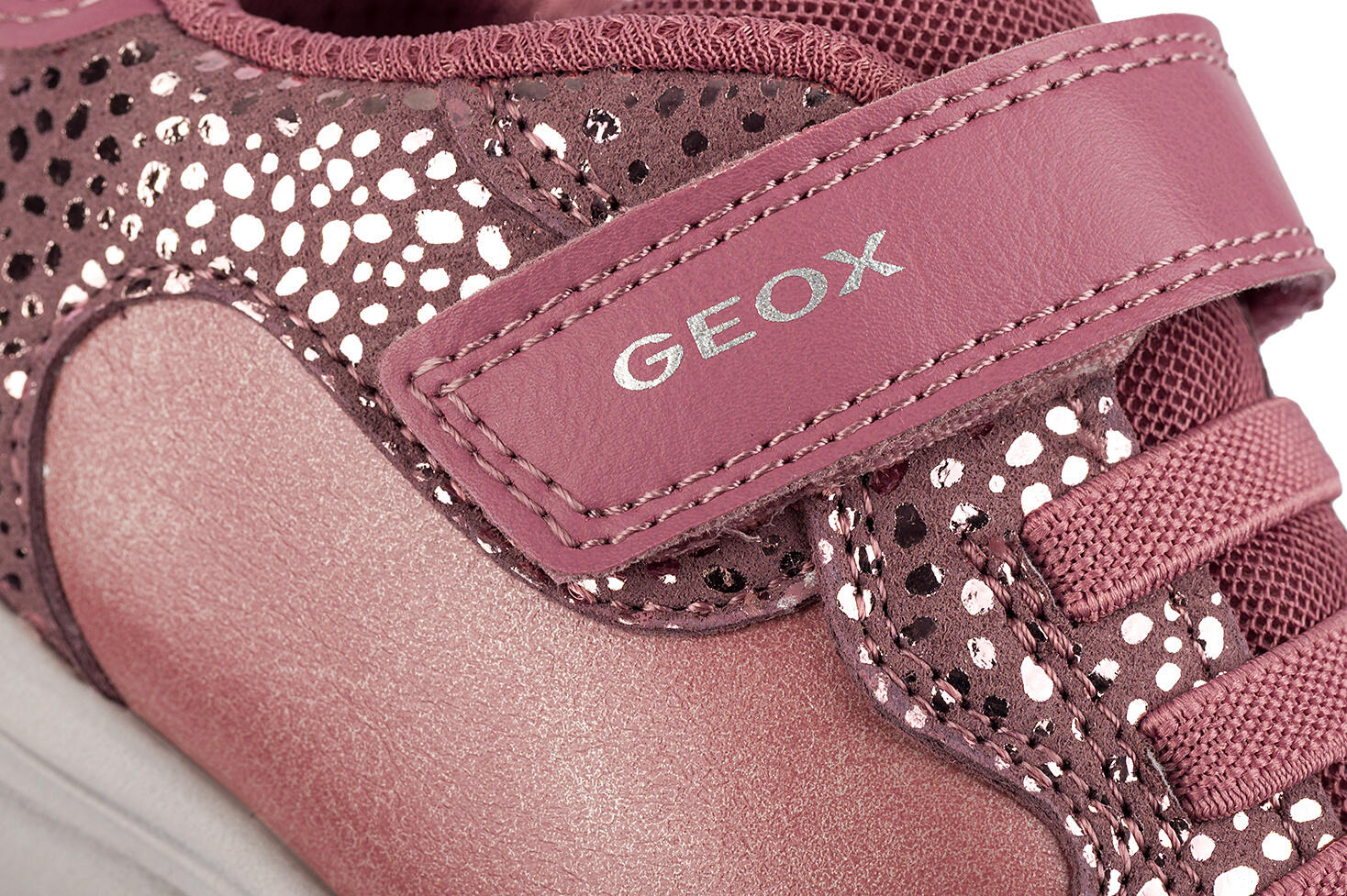Buty dziecięce sportowe sneakersy dla dziewczynki na rzep respira GEOX CALCO 6/7