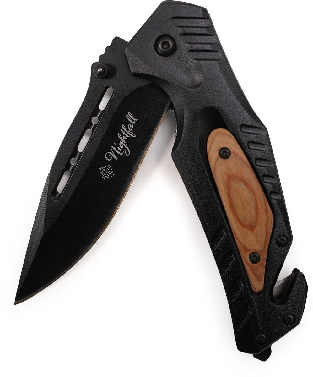 couteau pliant Nightfall inox outdoor 5/7