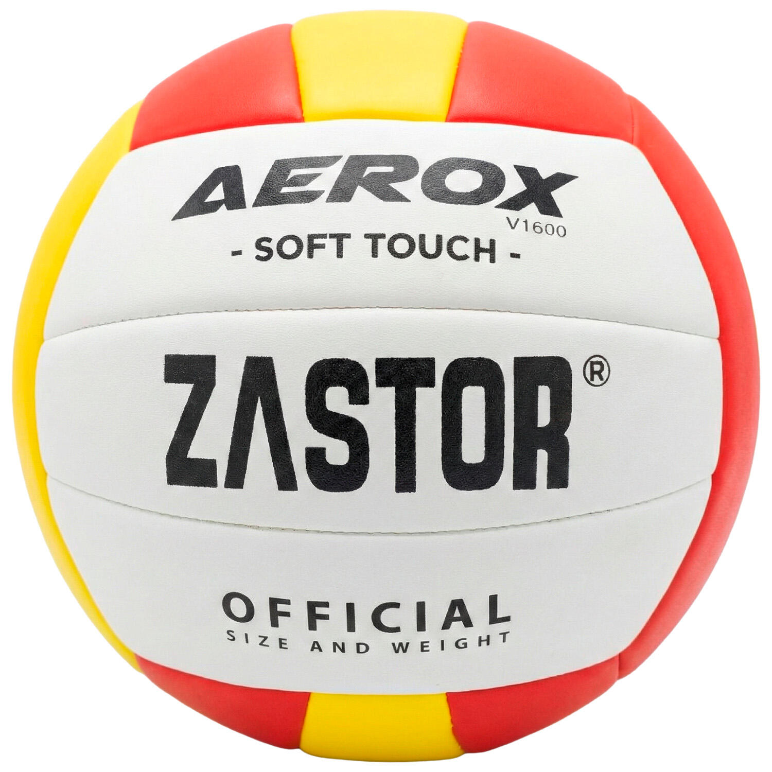 Balón Voleibol Zastor Aerox Yellow/Red T-5 1/5