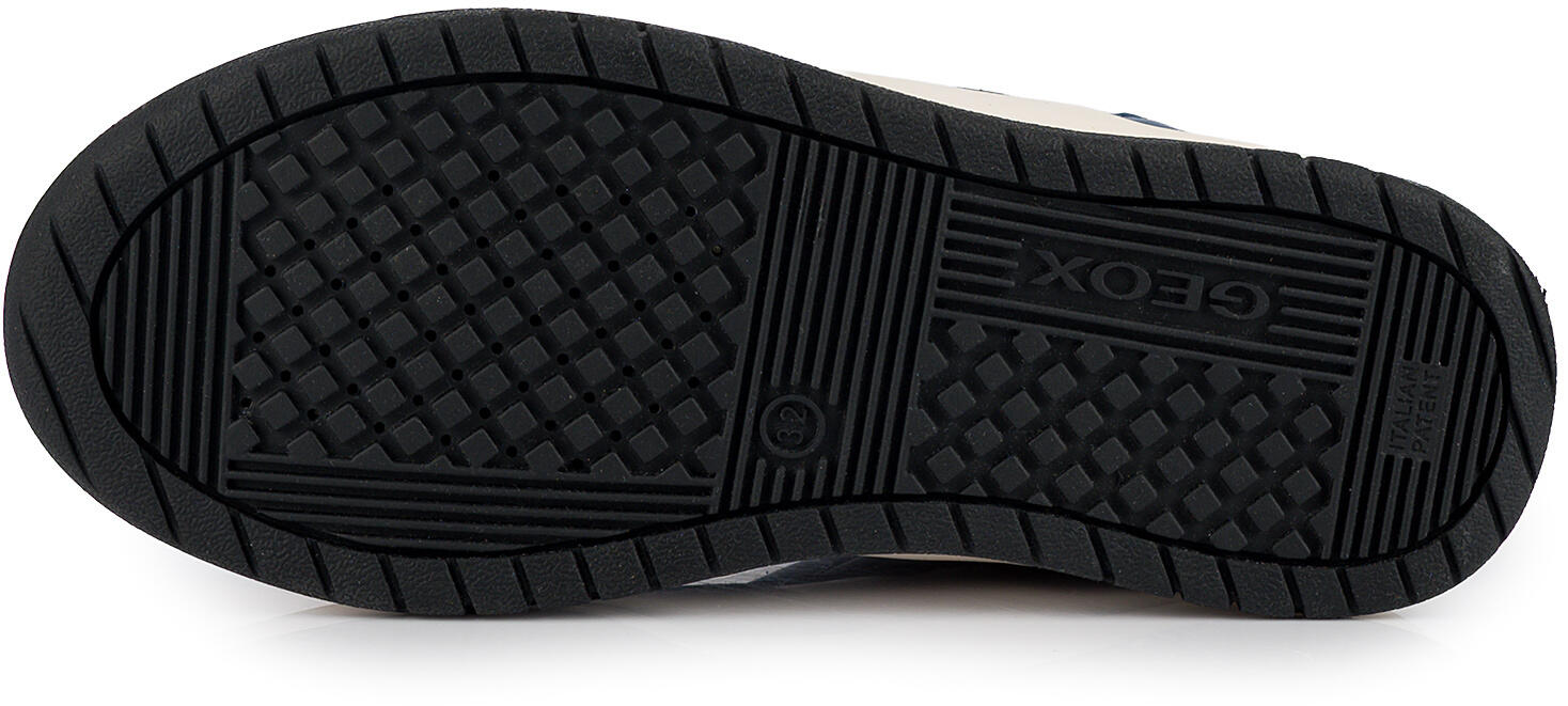 Buty dziecięce sportowe sneakersy dla chłopca ekoskóra na rzep respira GEOX PERT 7/7