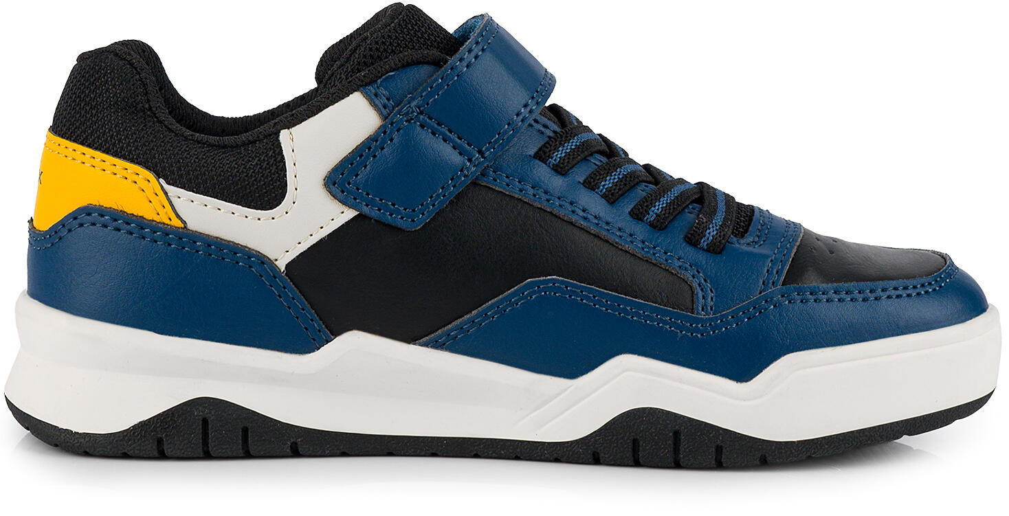 Buty dziecięce sportowe sneakersy dla chłopca ekoskóra na rzep respira GEOX PERT 4/7
