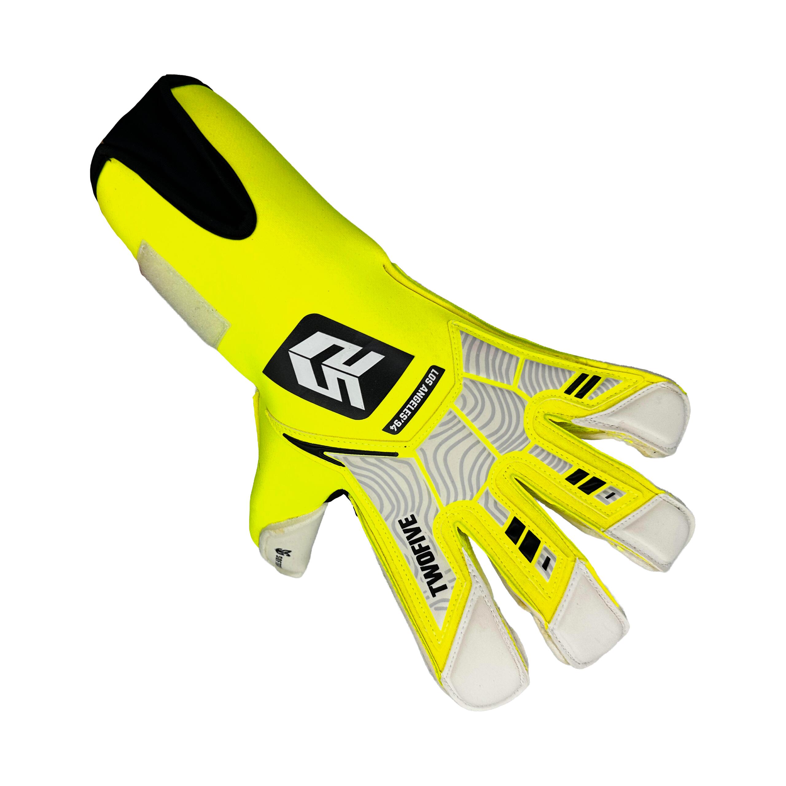 Guantes de Portero Los Angeles Advance Yellow Hi-Vis 3/6