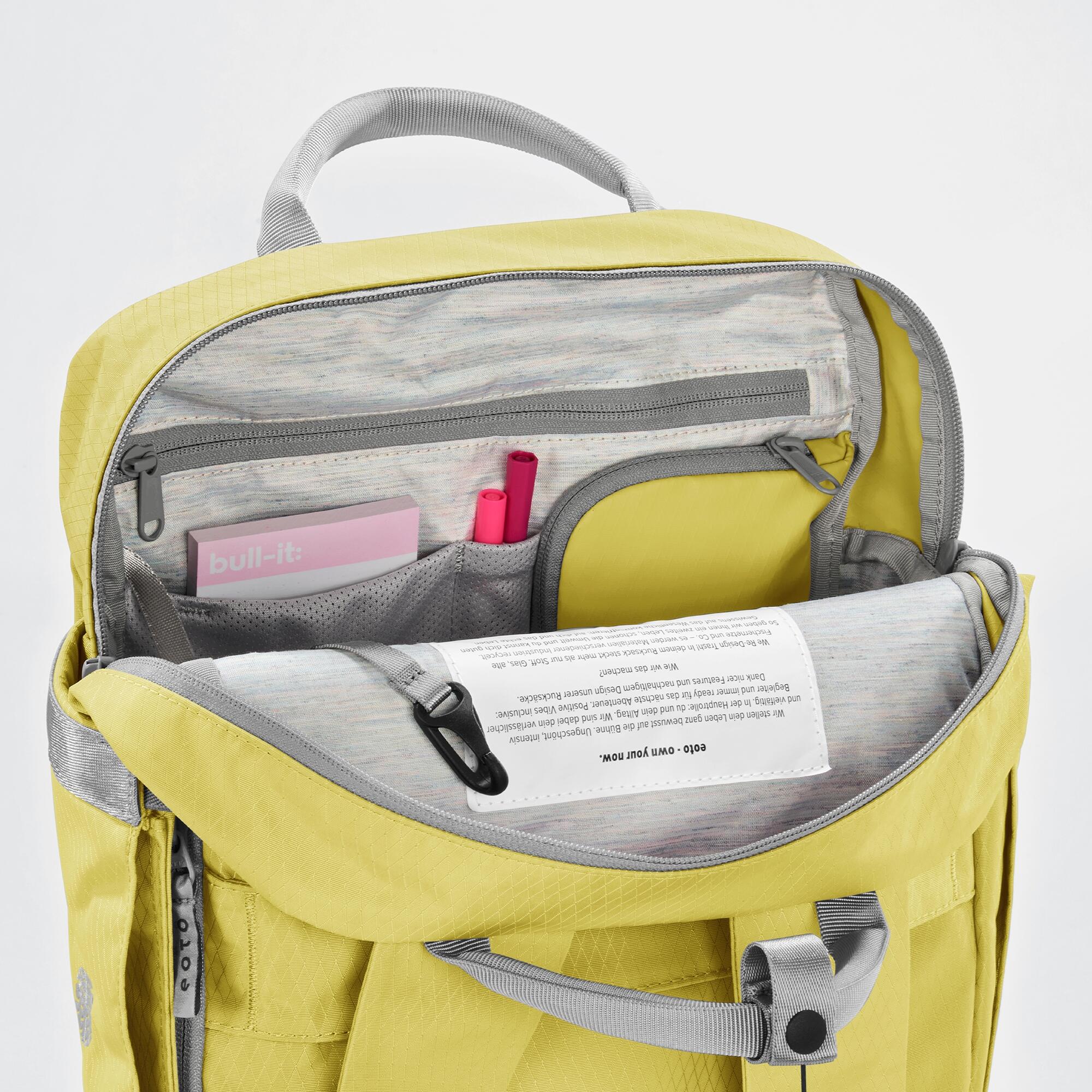 EOTO Rucksack SMALL16, Daypack, ergonomisch, nachhaltig, 16 L 6/7