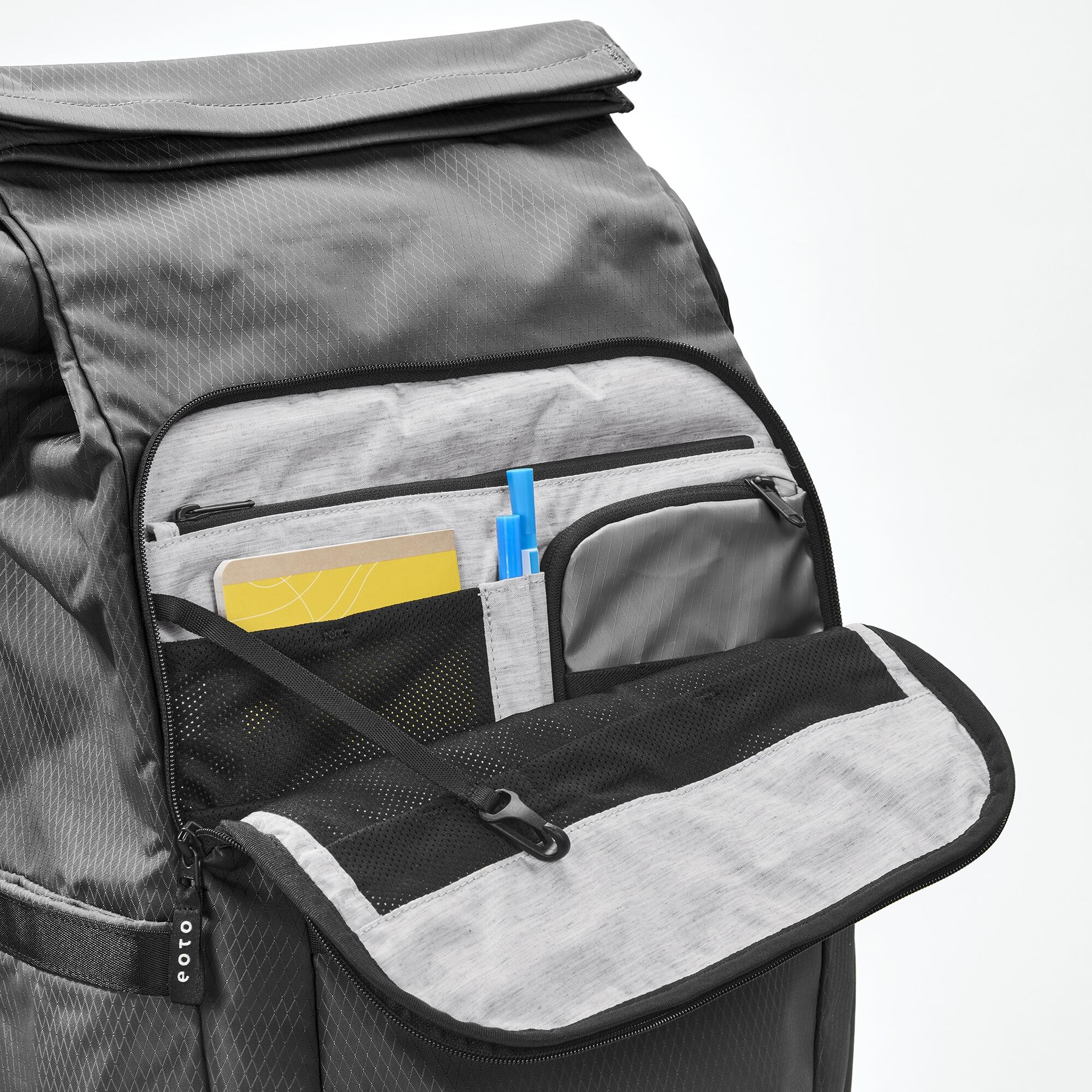 EOTO Rucksack TALL41, Roll Top, ergonomisch, nachhaltig, 41 L 7/7