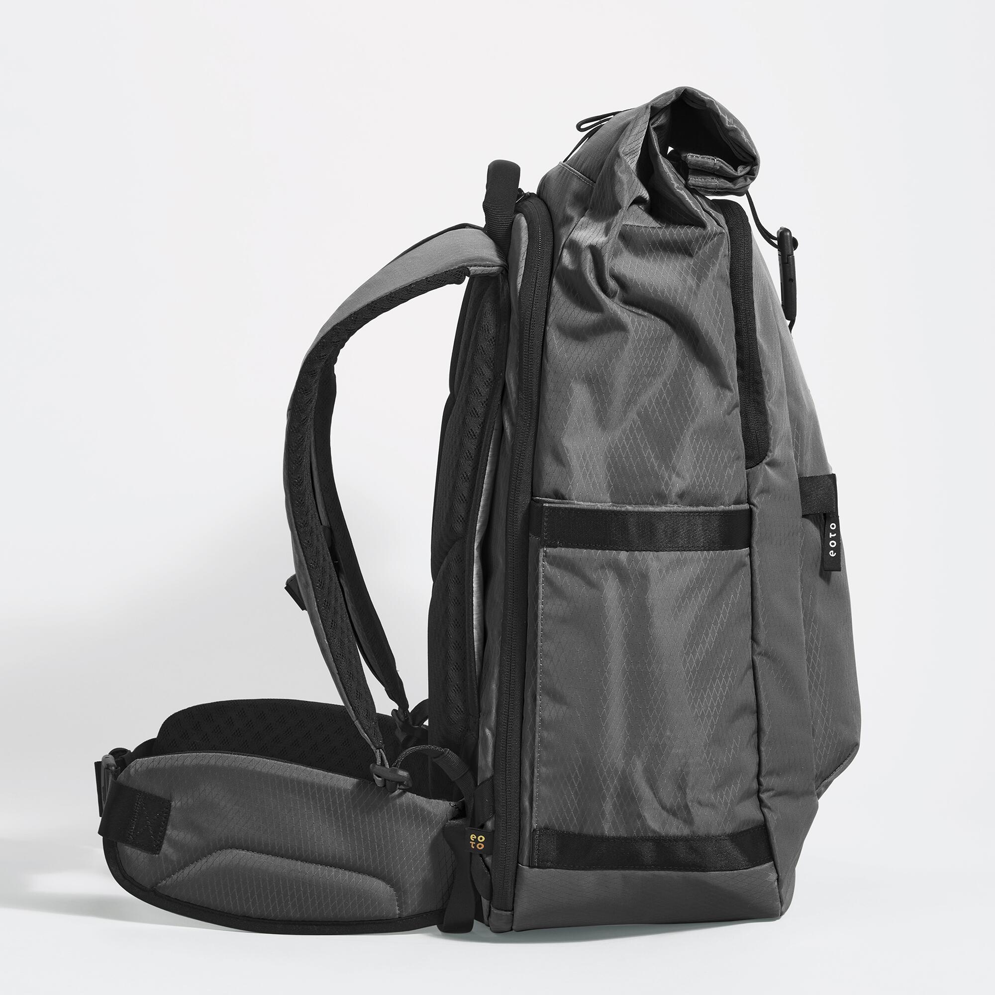 EOTO Rucksack TALL41, Roll Top, ergonomisch, nachhaltig, 41 L 4/7