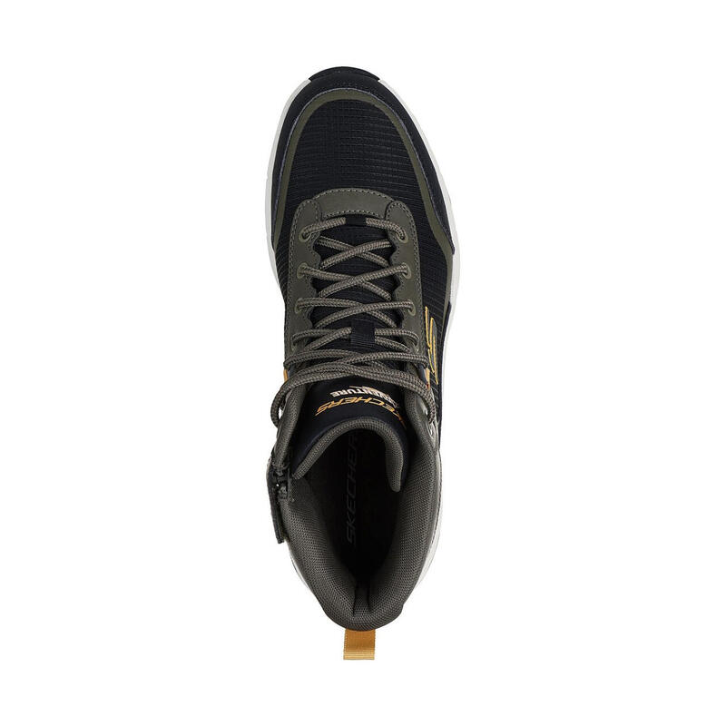 Buty męskie Skechers Hillcrest 2.0 oliwkowo-czarne 237804 OLBK
