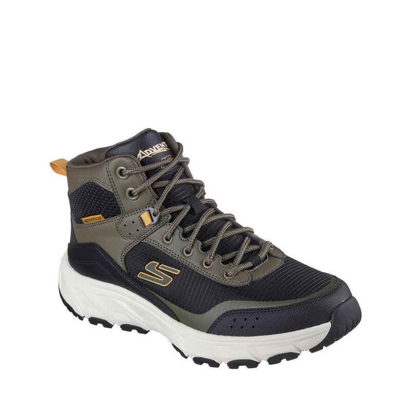 Buty męskie Skechers Hillcrest 2.0 oliwkowo-czarne 237804 OLBK