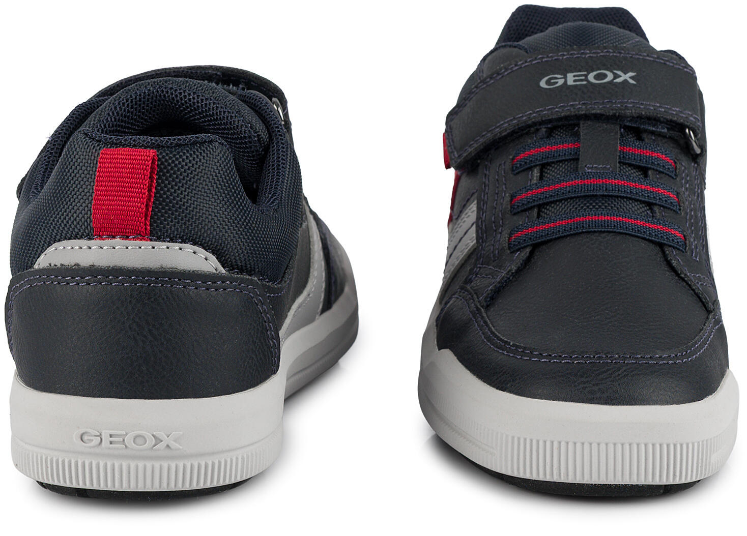 Buty dziecięce sportowe sneakersy dla chłopca na rzep ekoskóra GEOX ARZACH 5/7
