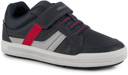 Buty dziecięce sportowe sneakersy dla chłopca na rzep ekoskóra GEOX ARZACH