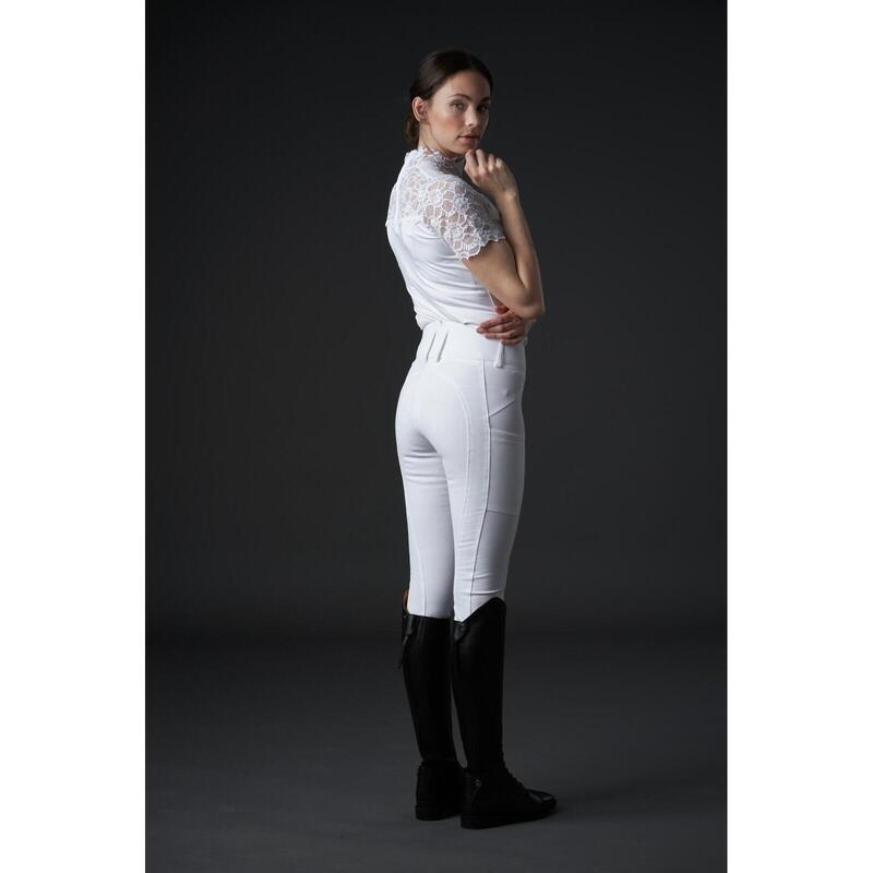 Pantaloni echitație Equipage Leoni cu grip complet pentru femei