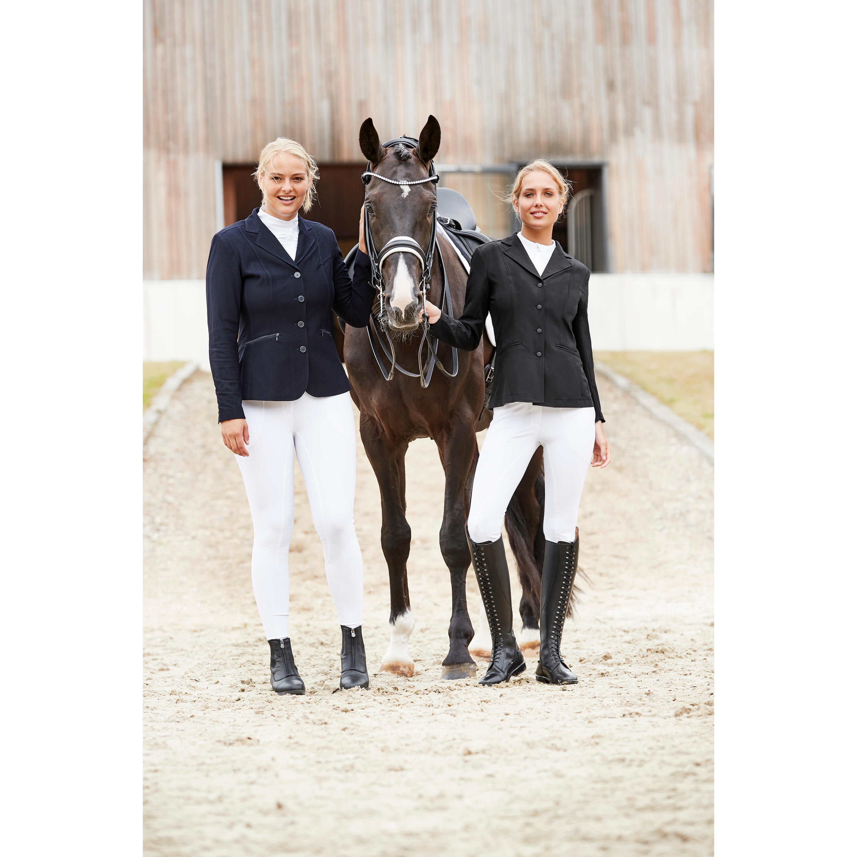 Pantalón equitación full grip para mujer Catago Rihanna 3/5