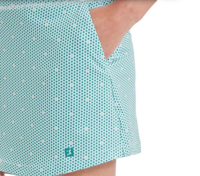Falda Golf Footjoy Curve Geo Dot Aerial Mujer Verde 3/3