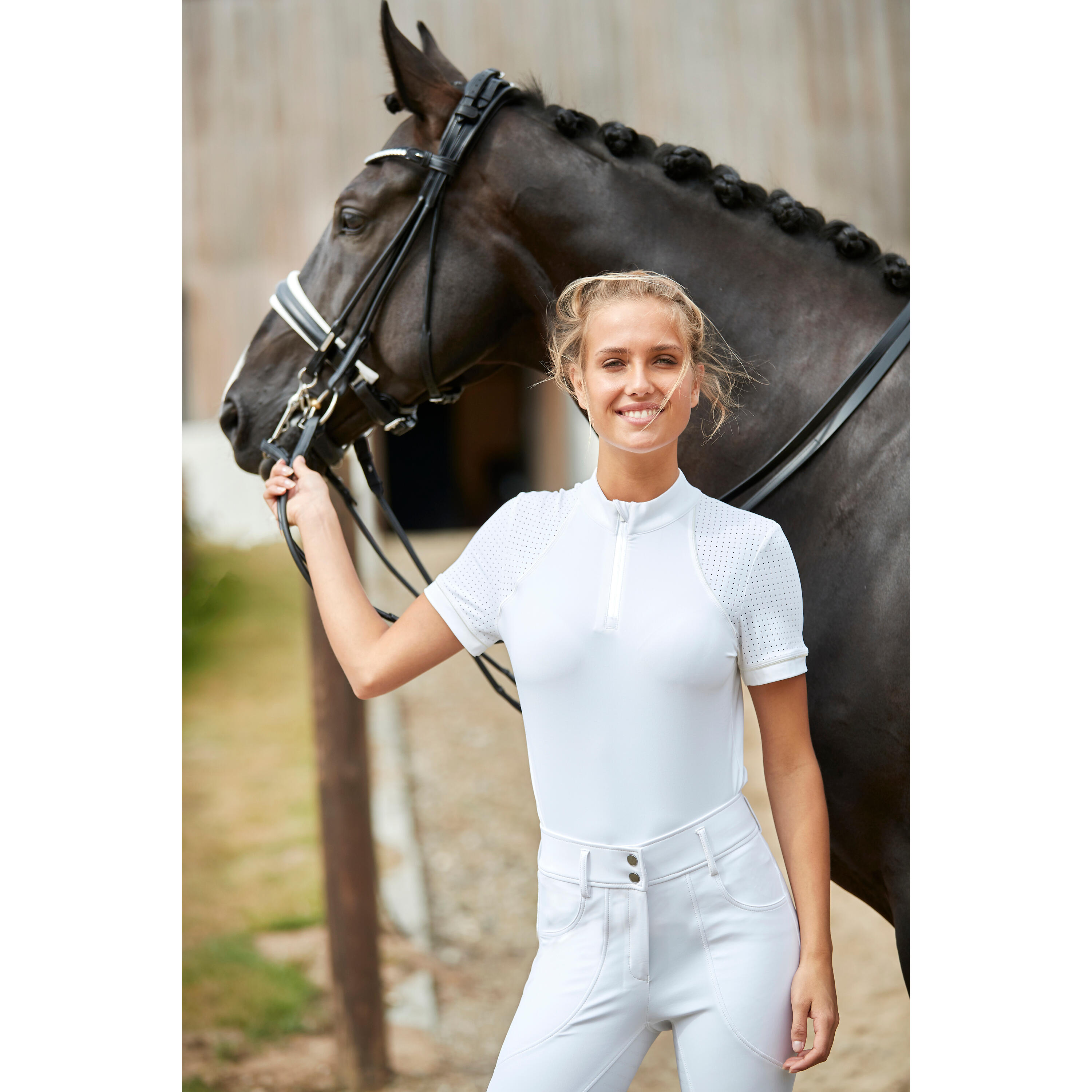 Pantalón equitación full grip para mujer Catago Rihanna 5/5