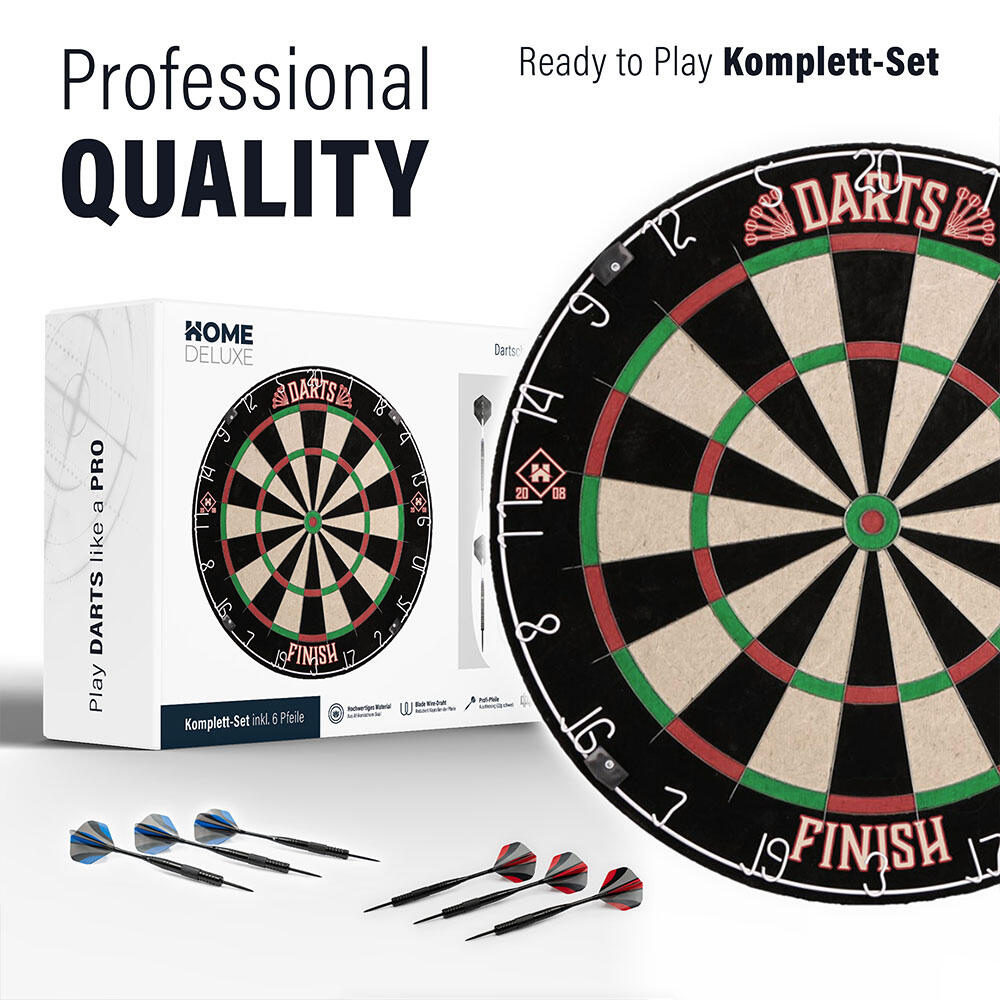 Dartscheibe inkl. Surround GOOD DARTS 3/7
