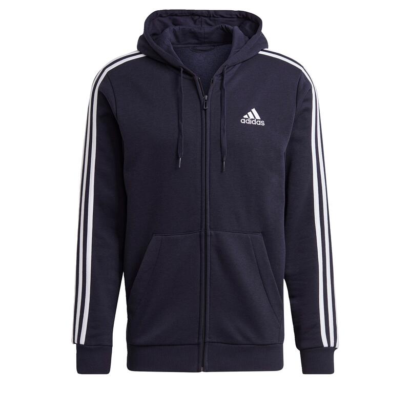 Veste à capuche Essentials Fleece 3-Stripes Full-Zip