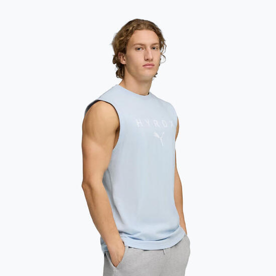 Canotta da allenamento uomo PUMA Hyrox Cutoff Tank grigia