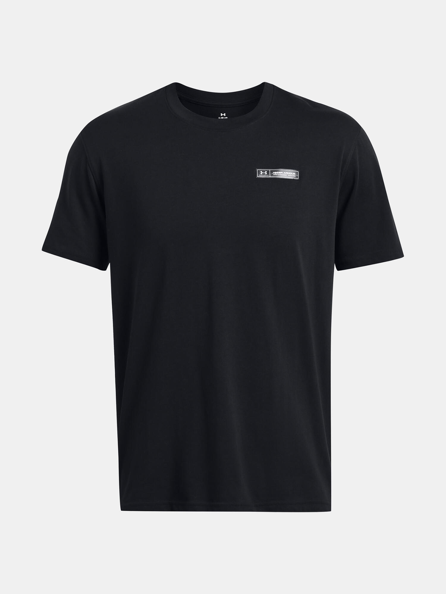 T-shirt homme Under Armour HW Armour Label noir/noir/noir 3/5