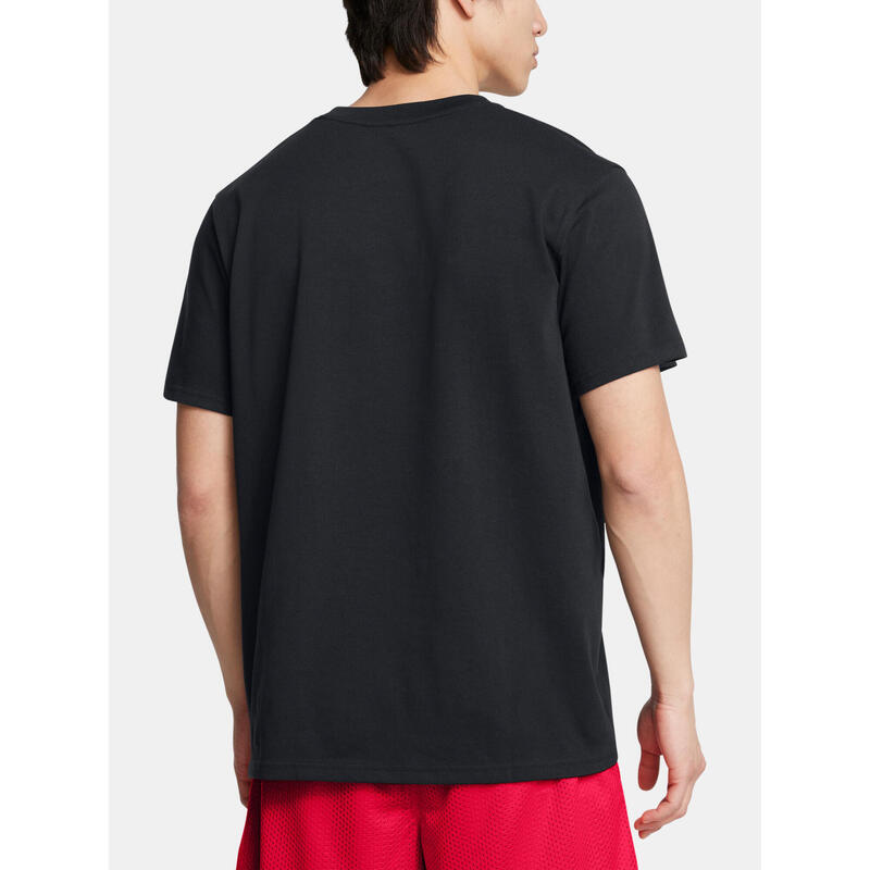 Tricou bărbați Under Armour HW Armour Label negru/negru/negru