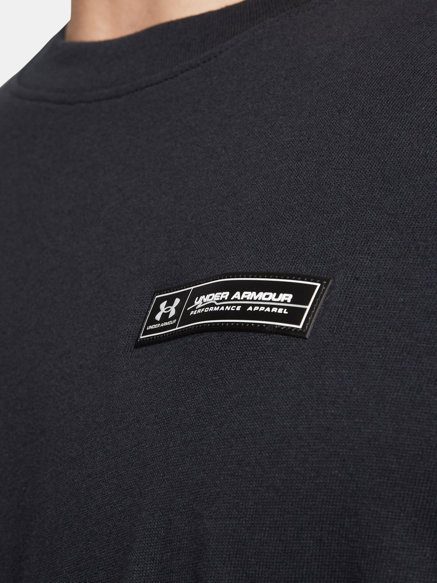 T-shirt homme Under Armour HW Armour Label noir/noir/noir 5/5