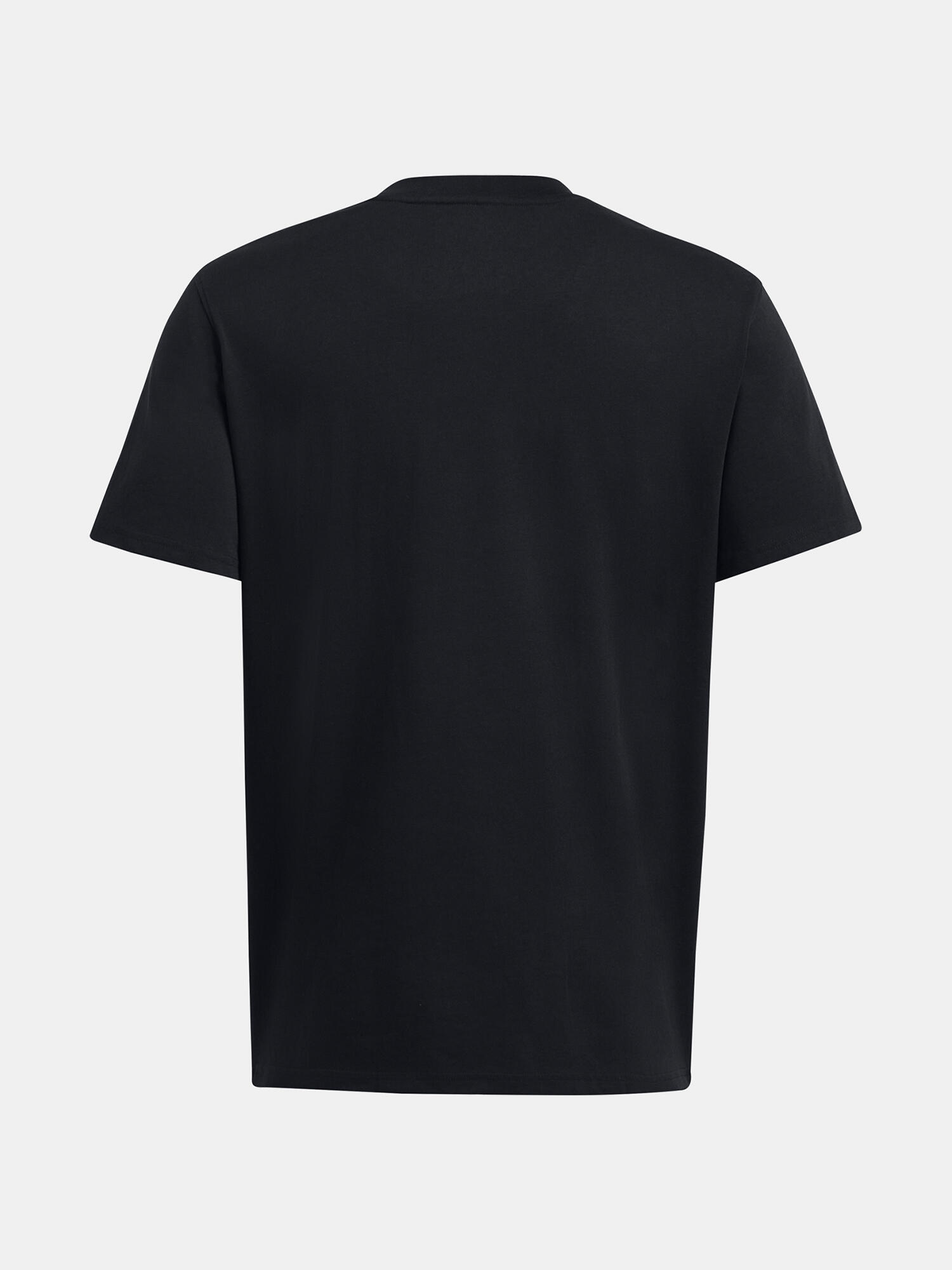 T-shirt homme Under Armour HW Armour Label noir/noir/noir 4/5