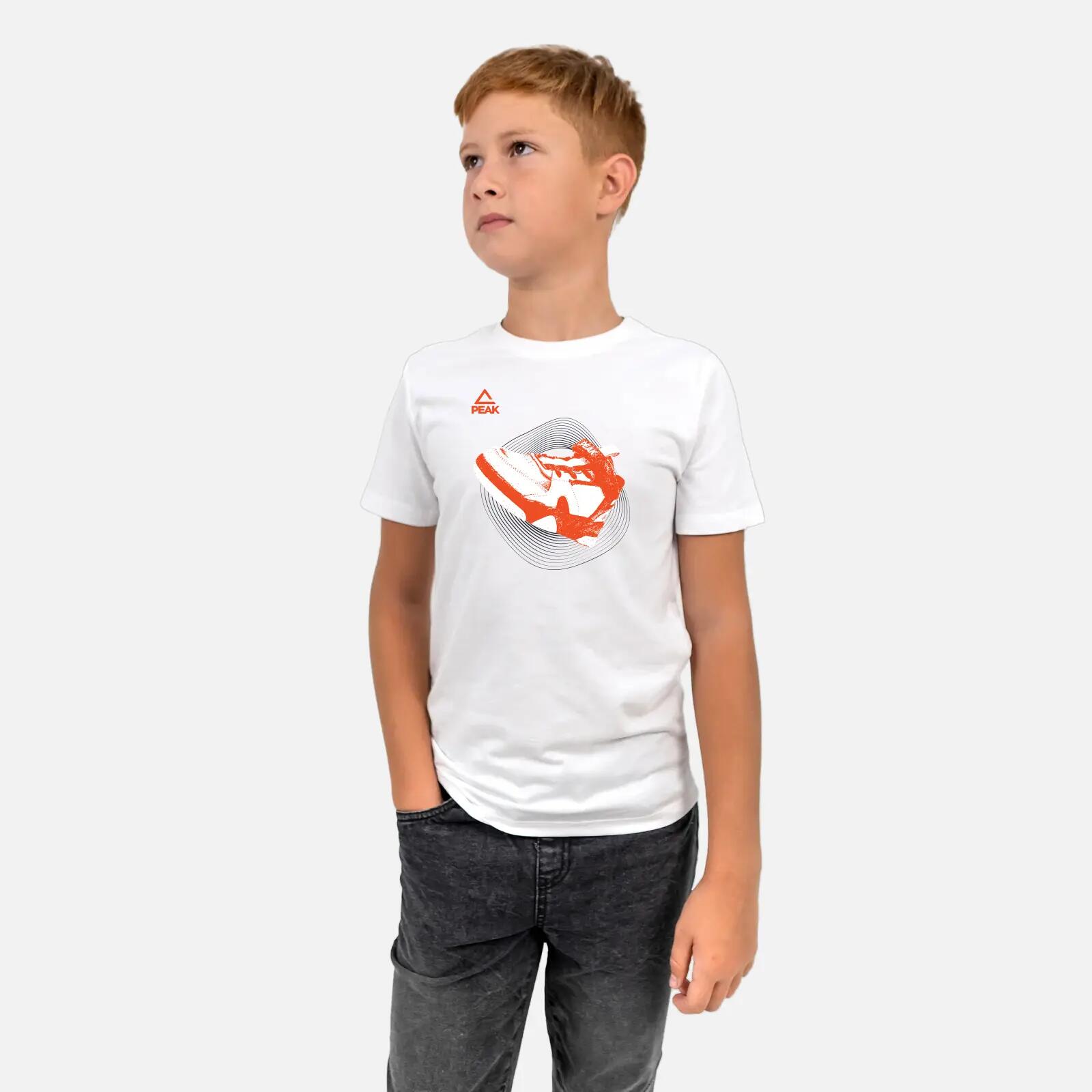 Tricou bumbac Peak FreeFlow Alb 2/2