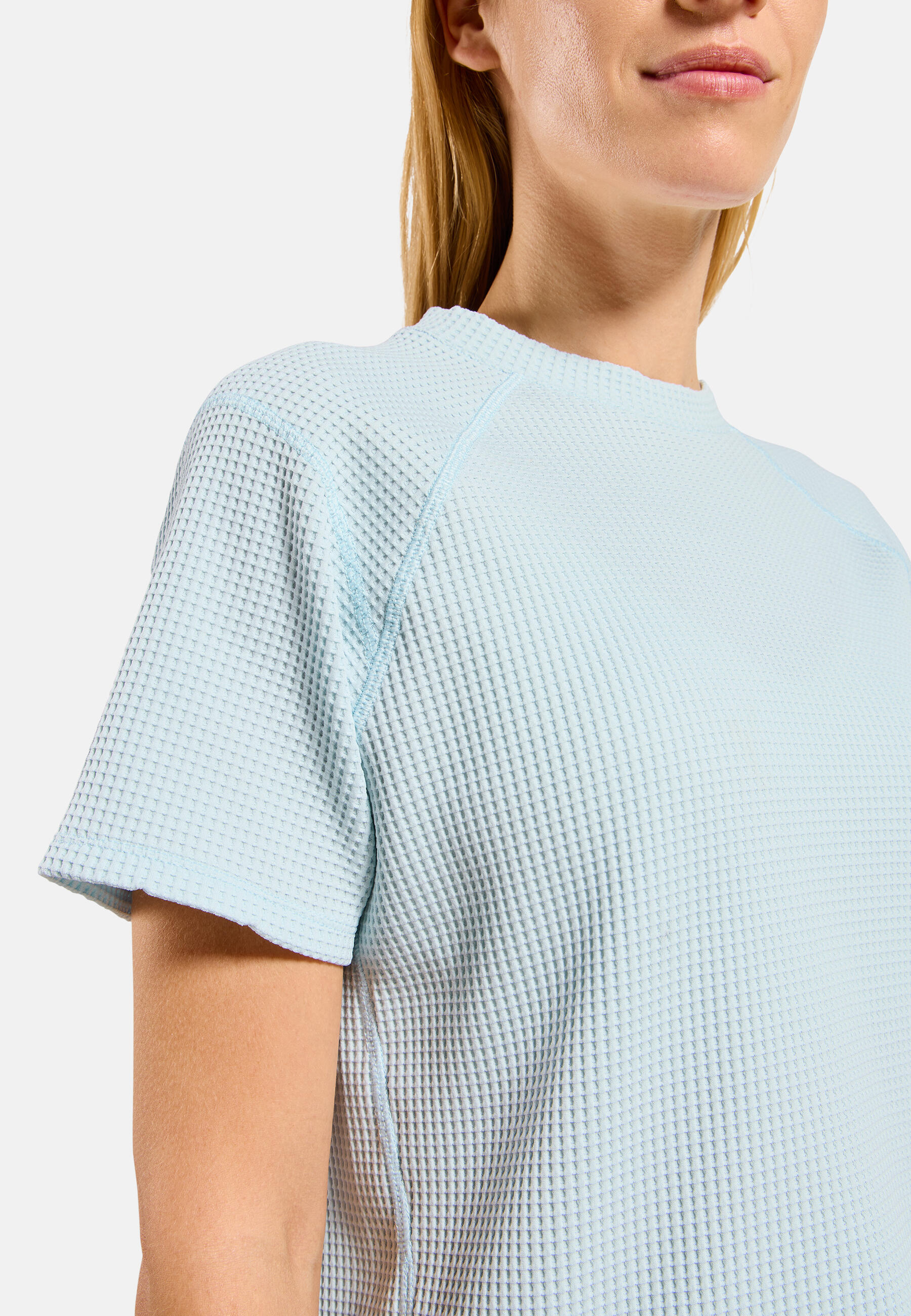Koszulka z krótkim rękawem damska ODLO T-shirt crew neck s/s CUBIC 4/7