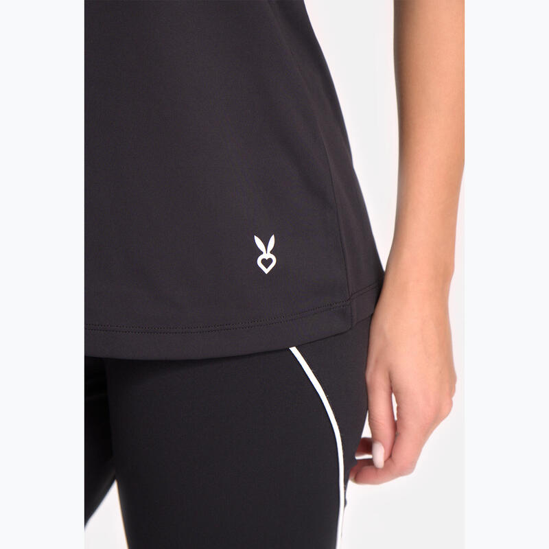 Tricou de antrenament pentru femei Cardio Bunny HCB-425 Tank Top negru