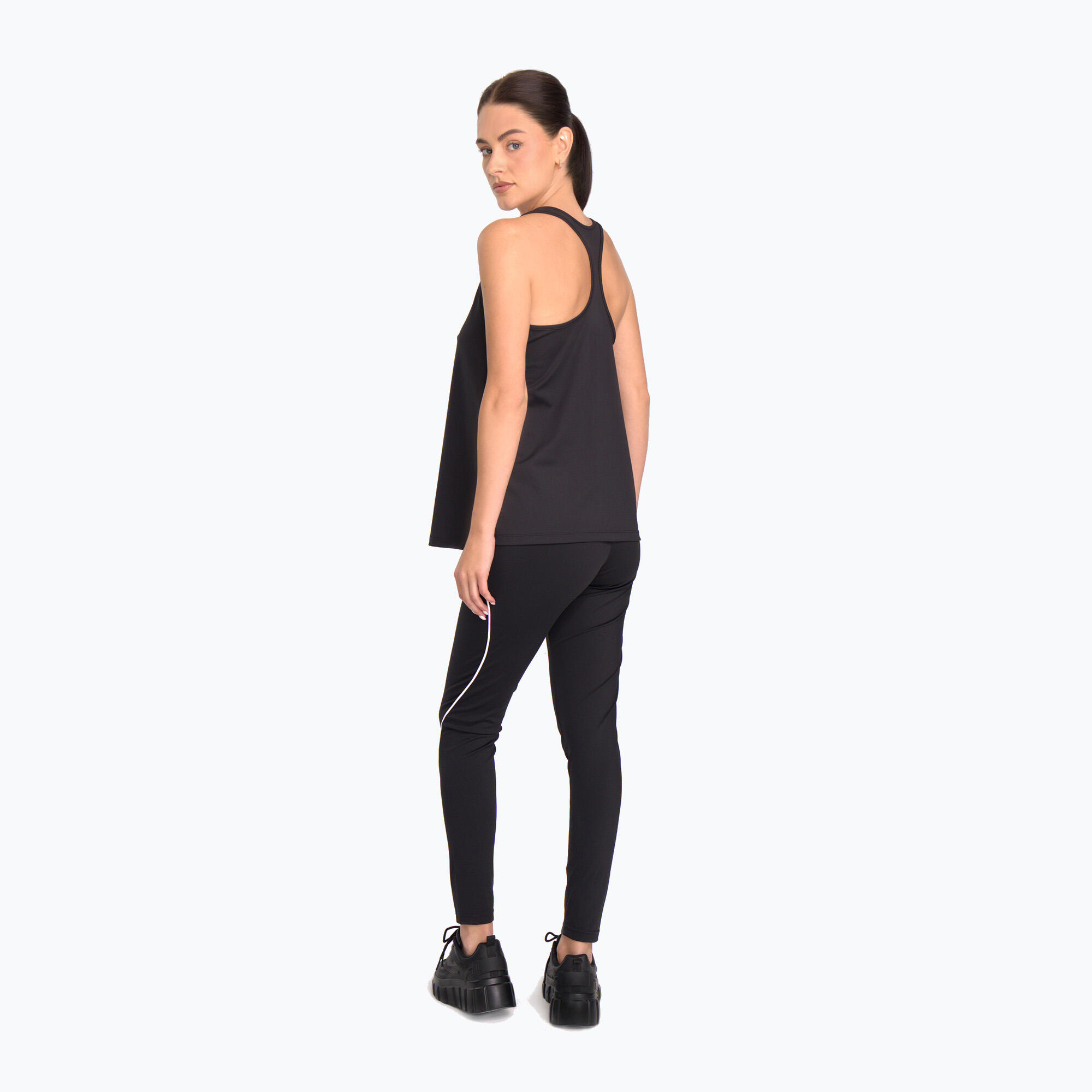 Regata de treino feminina Cardio Bunny HCB-425 preta 4/7