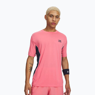 Heren trainingsshirt under armour tech sport bittersweet pink/academy