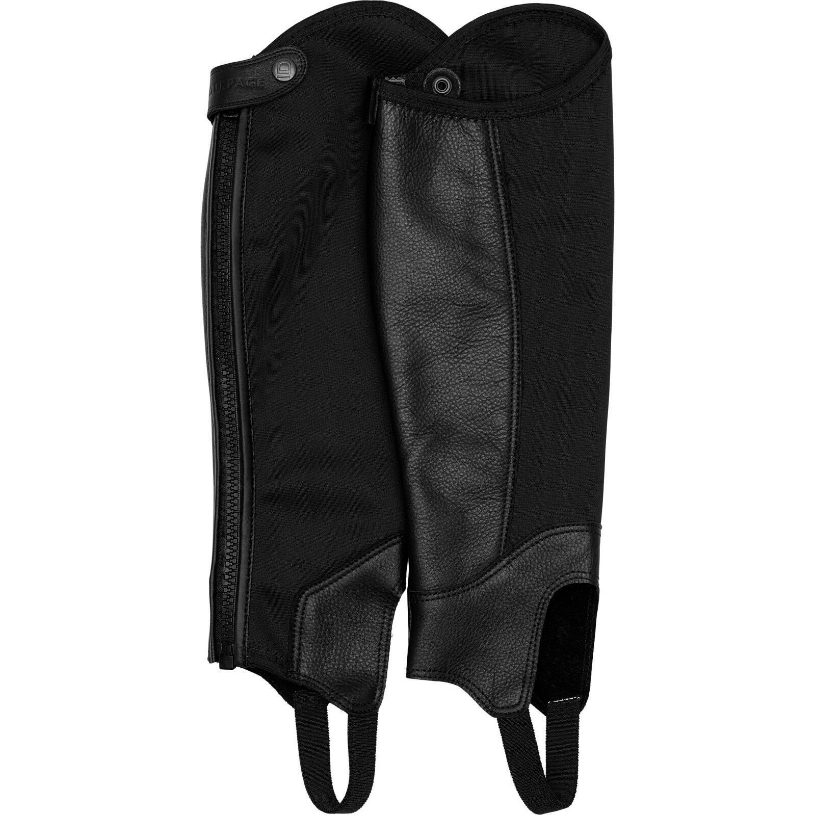 Mini-chaps standard haut en cuir femme Equipage Milla 2/3