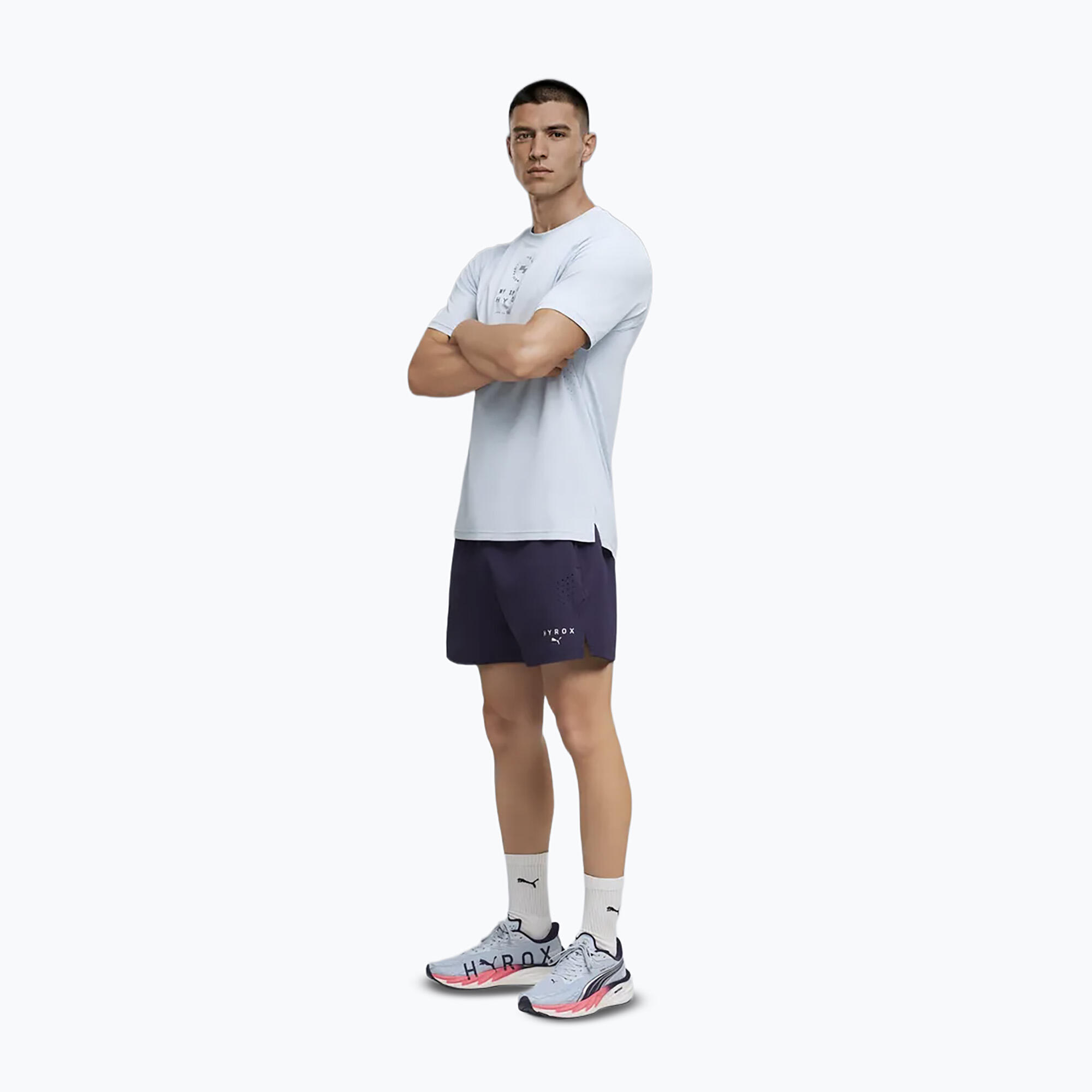 Herren Trainingsshirt PUMA Hyrox Dryelite Training Tee grau 2/6