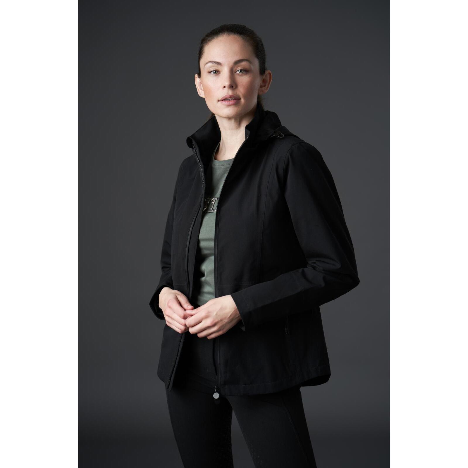 V waterproof jasje met capuchon voor vrouwen Equipage Marlow 2/7