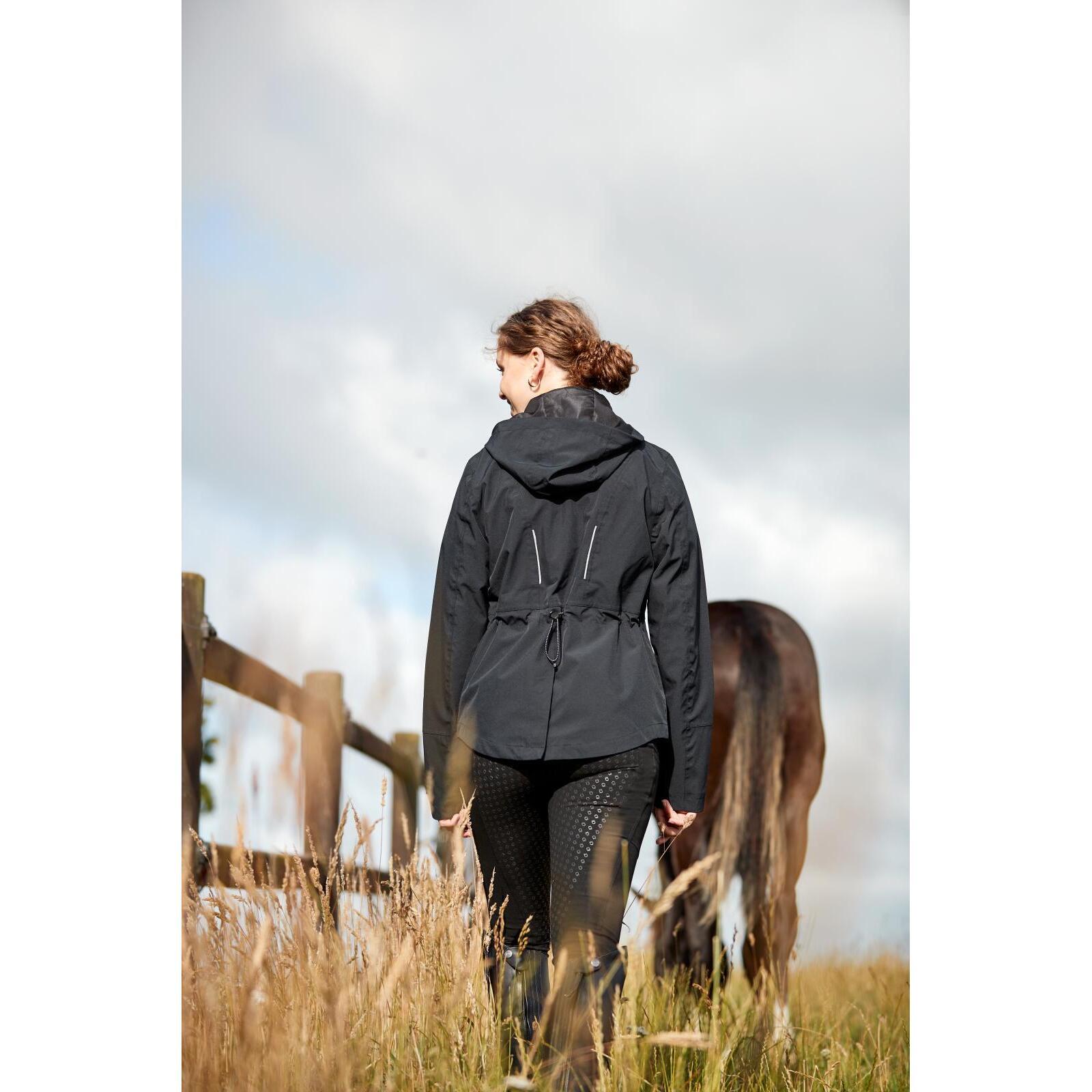 V waterproof jasje met capuchon voor vrouwen Equipage Marlow 7/7