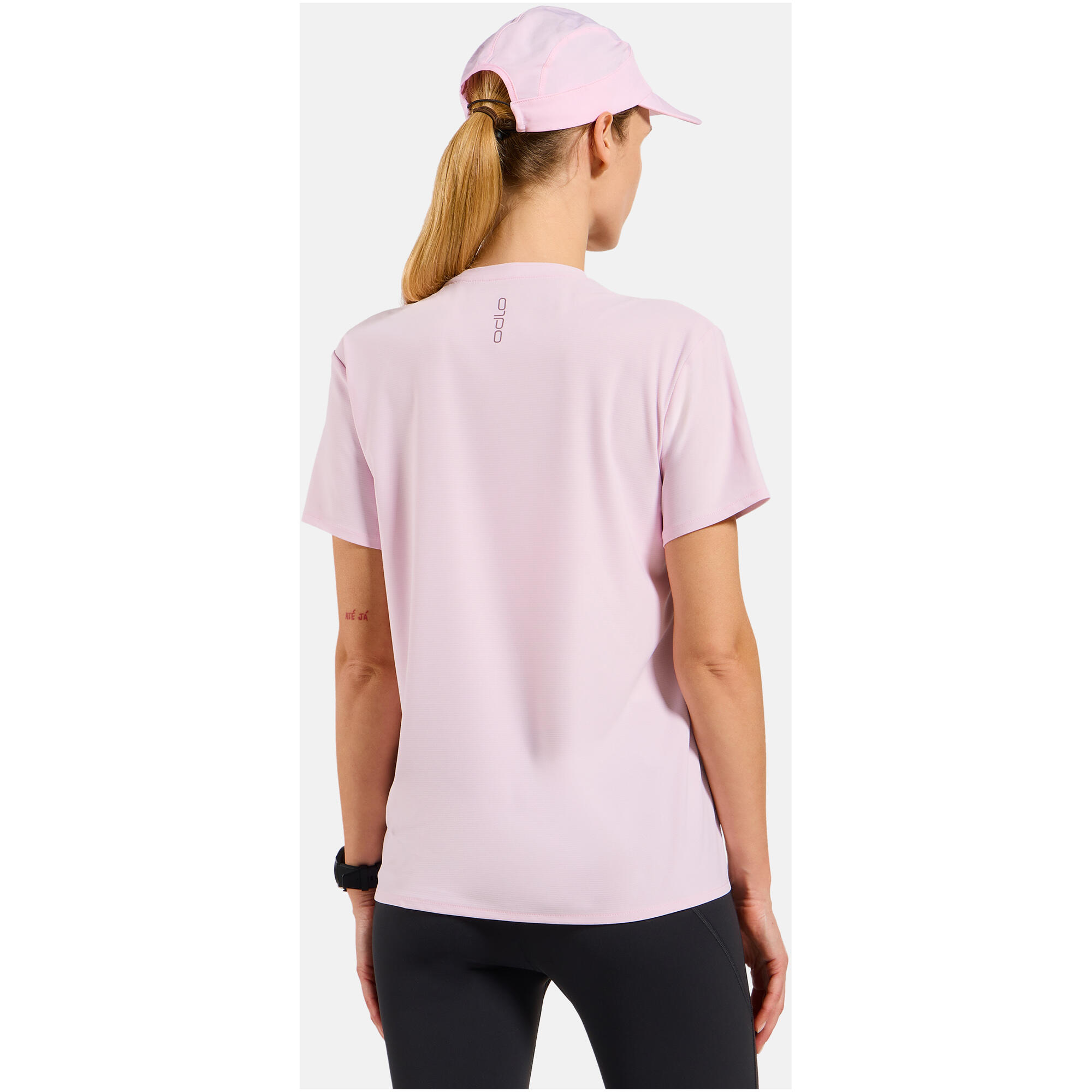 Koszulka z krótkim rękawem damska ODLO T-shirt crew neck s/s ZEROWEIGHT 2/7