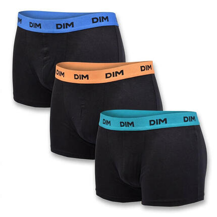 Lot de 3 boxers DIM en coton stretch