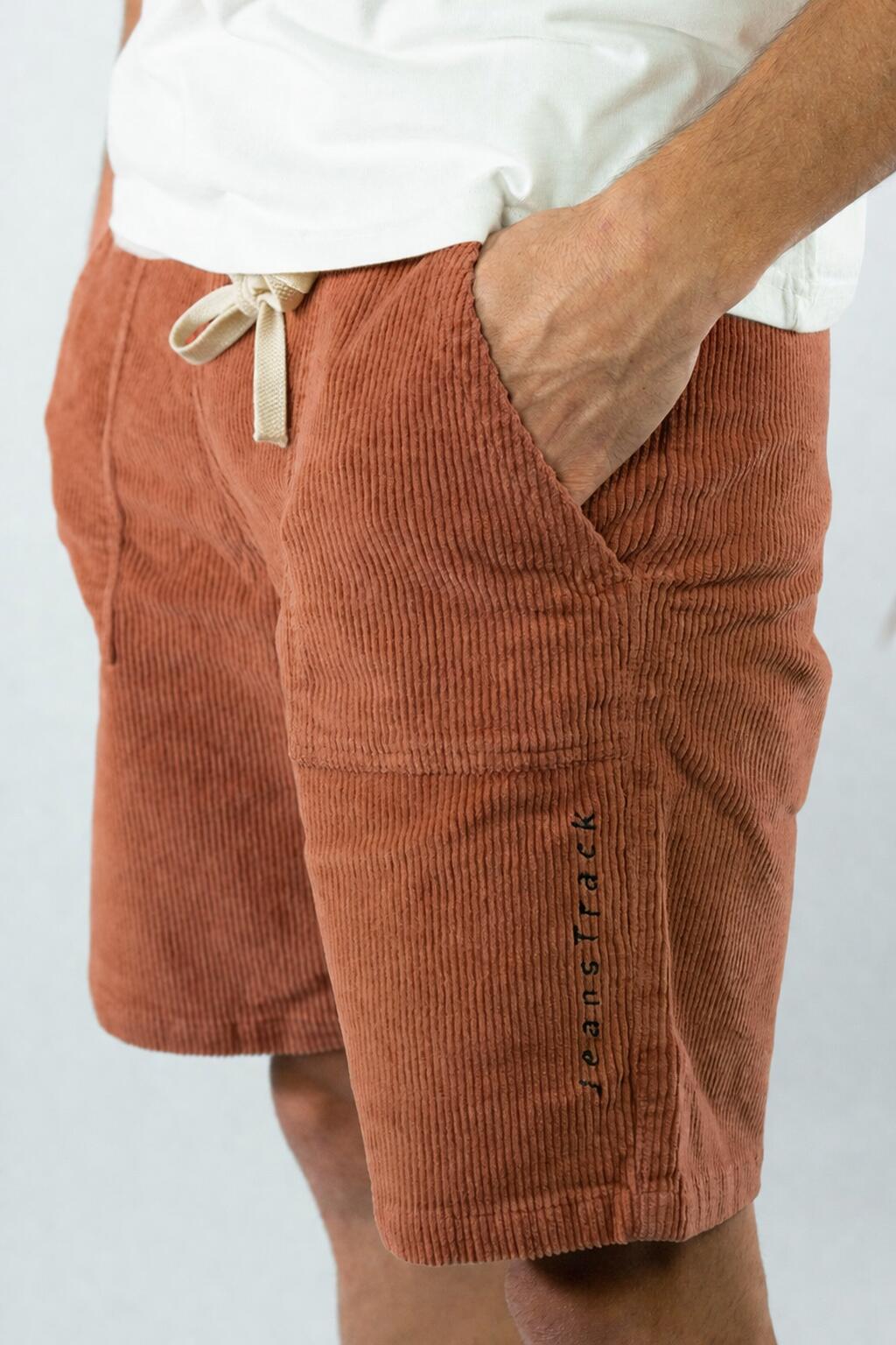 Pantalon de l'homme courte d'escalade Crag Russet 5/7