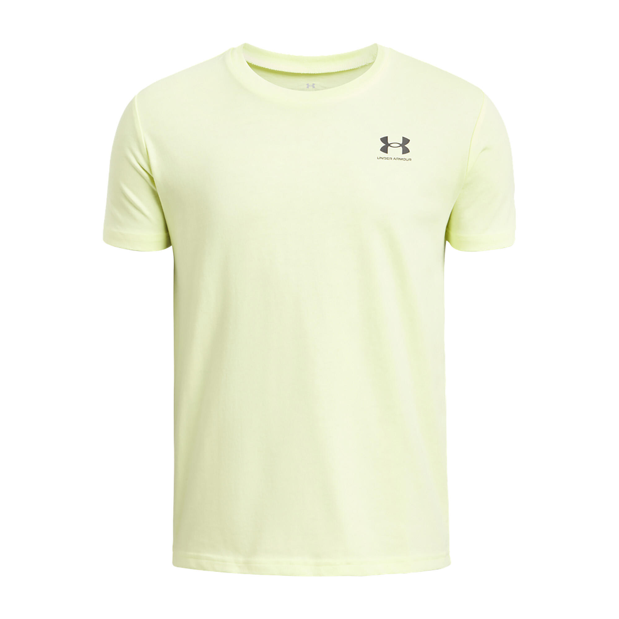 Koszulka dziecięca Under Armour Sportstyle Left Chest yellow 3/3