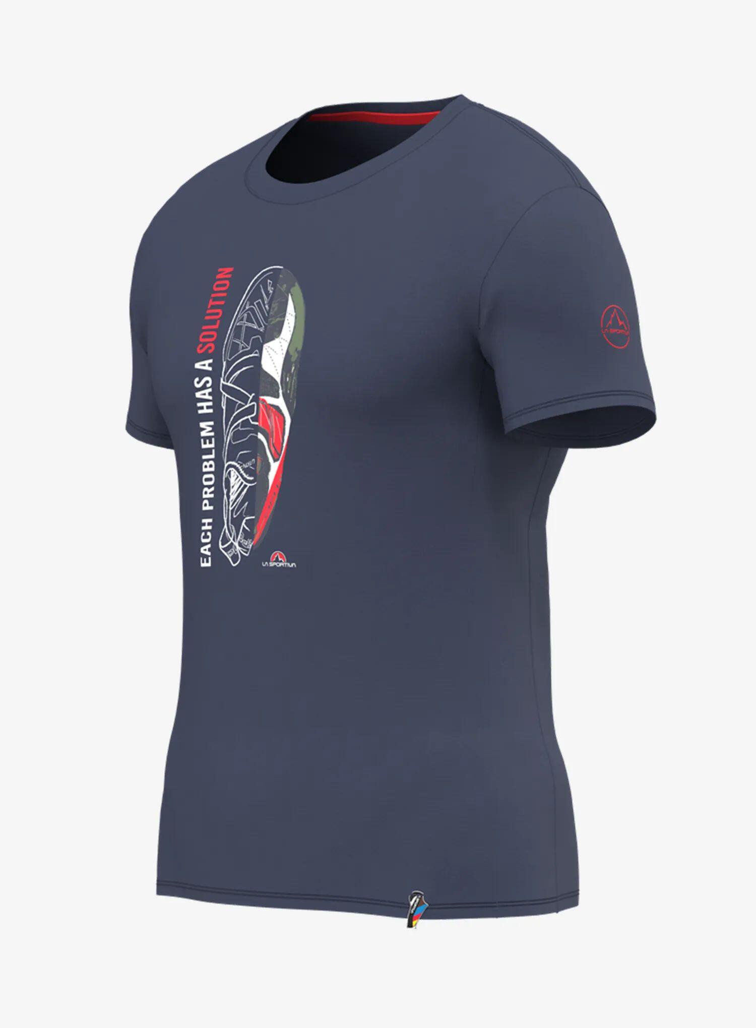 Koszulka bawełniana męska La Sportiva Solution T-Shirt 3/3